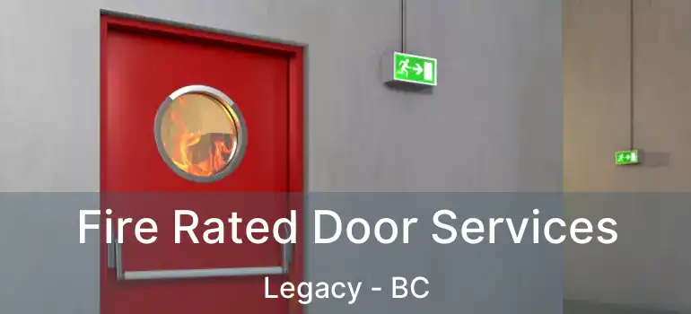  Fire Rated Door Services Legacy - BC