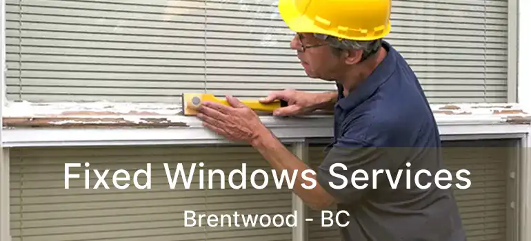  Fixed Windows Services Brentwood - BC