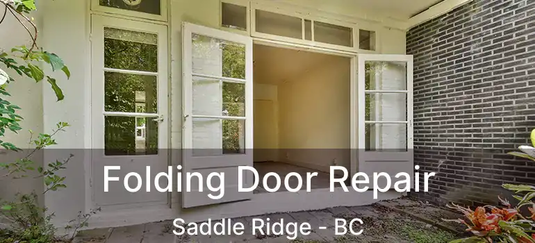  Folding Door Repair Saddle Ridge - BC