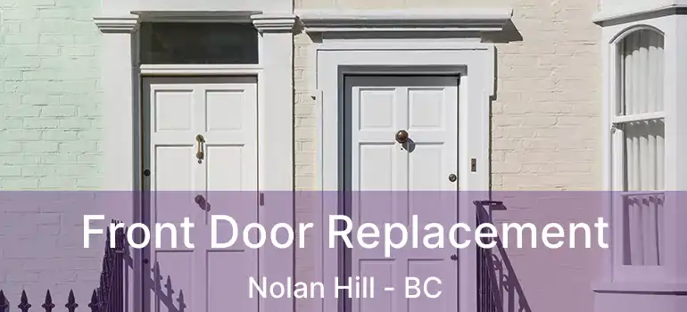  Front Door Replacement Nolan Hill - BC