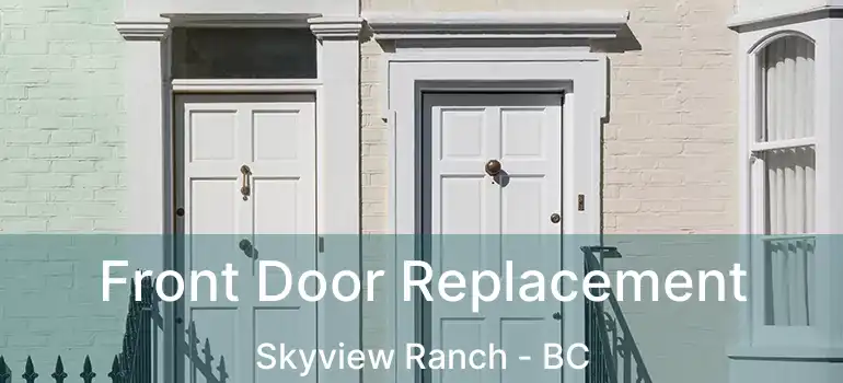 Front Door Replacement Skyview Ranch - BC