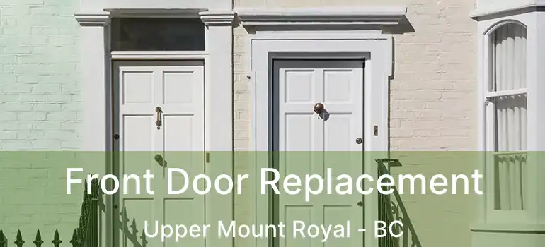  Front Door Replacement Upper Mount Royal - BC
