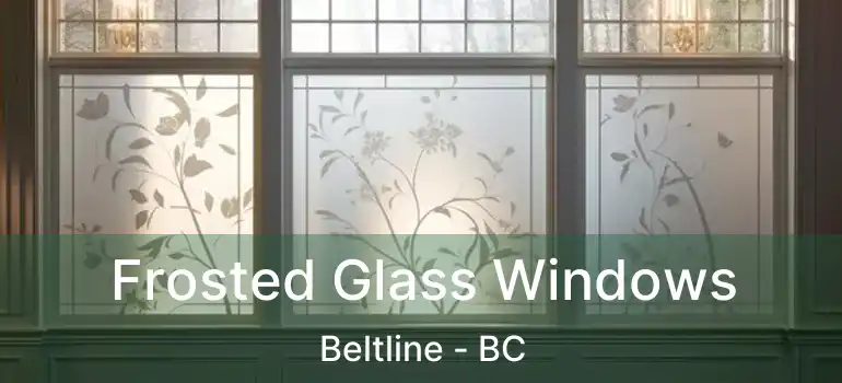  Frosted Glass Windows Beltline - BC