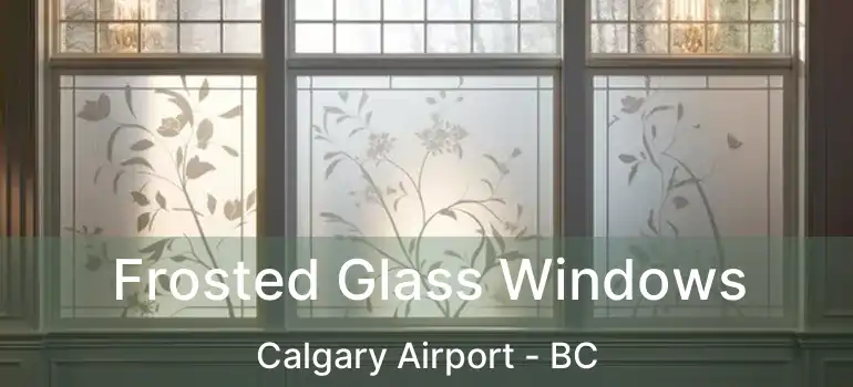  Frosted Glass Windows Calgary Airport - BC
