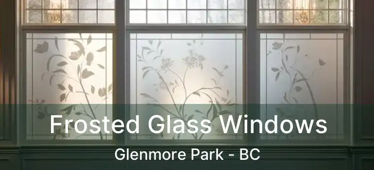  Frosted Glass Windows Glenmore Park - BC