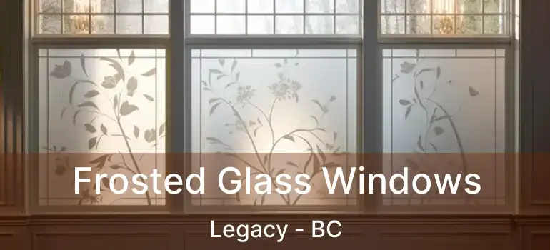  Frosted Glass Windows Legacy - BC