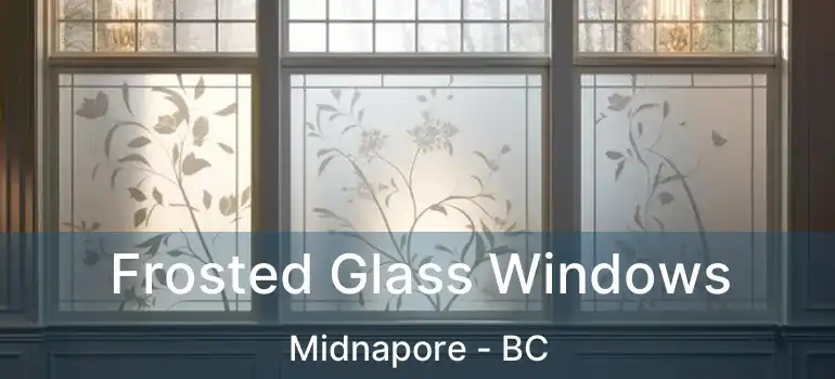  Frosted Glass Windows Midnapore - BC