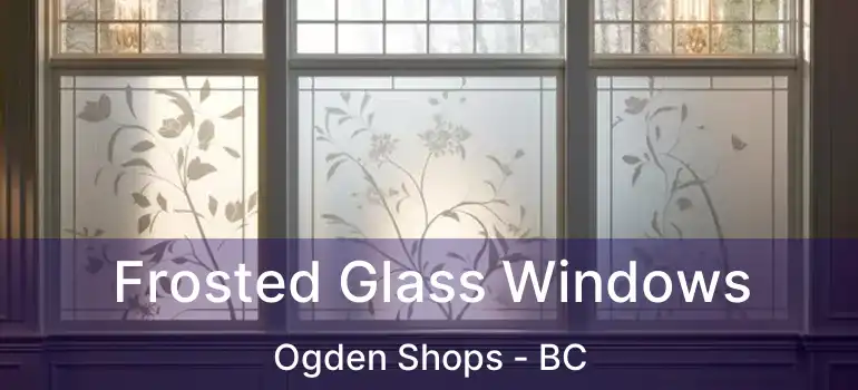  Frosted Glass Windows Ogden Shops - BC