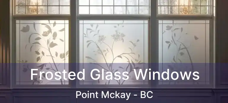  Frosted Glass Windows Point Mckay - BC