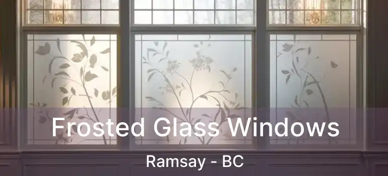  Frosted Glass Windows Ramsay - BC
