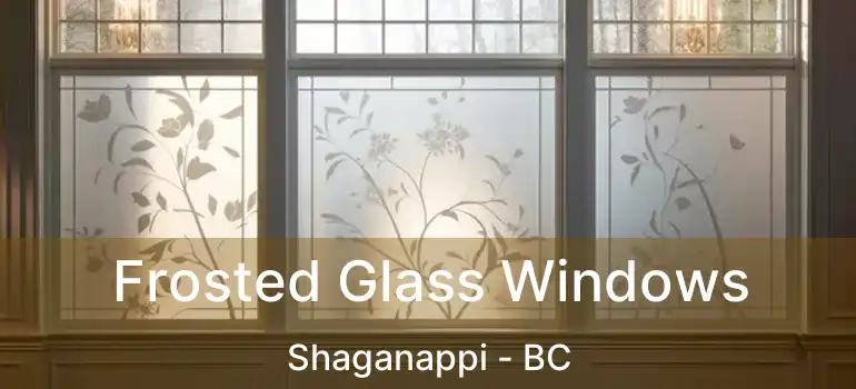  Frosted Glass Windows Shaganappi - BC