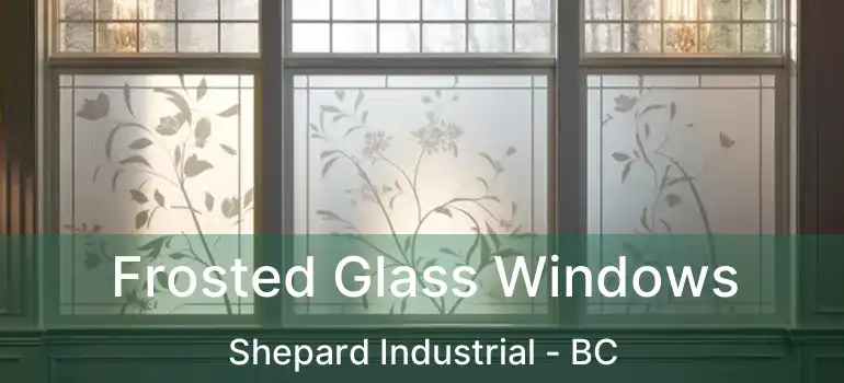  Frosted Glass Windows Shepard Industrial - BC