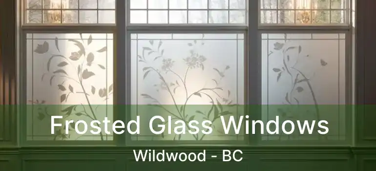  Frosted Glass Windows Wildwood - BC