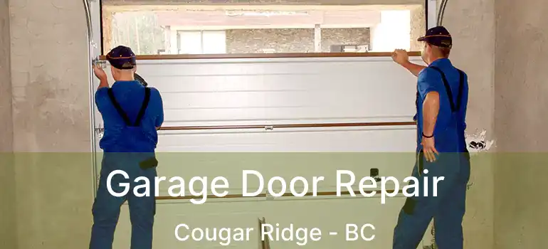  Garage Door Repair Cougar Ridge - BC