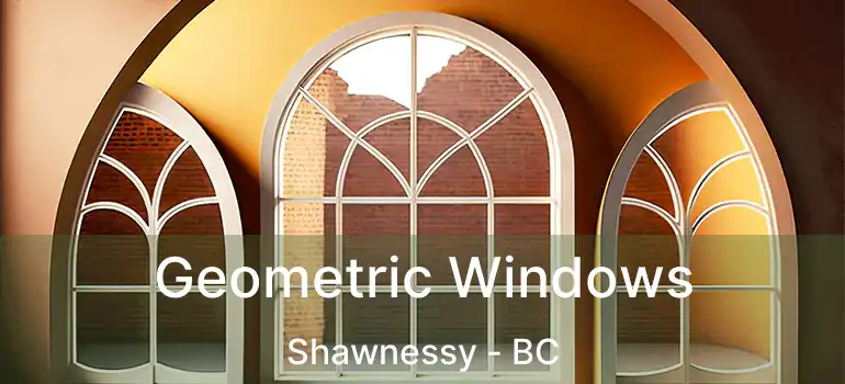  Geometric Windows Shawnessy - BC