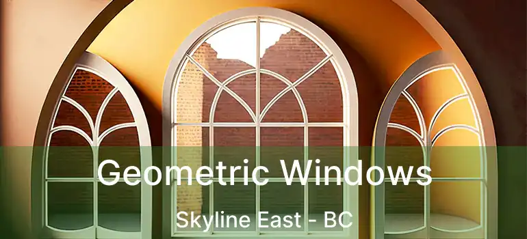  Geometric Windows Skyline East - BC