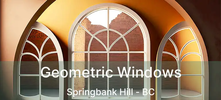  Geometric Windows Springbank Hill - BC