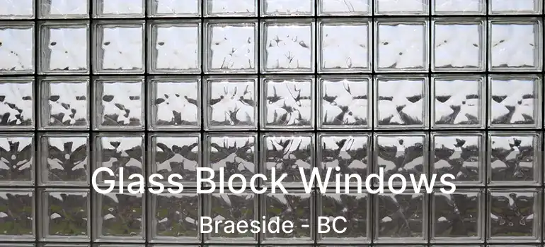  Glass Block Windows Braeside - BC