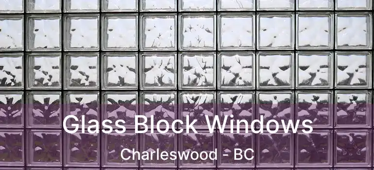  Glass Block Windows Charleswood - BC