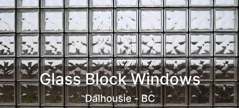  Glass Block Windows Dalhousie - BC