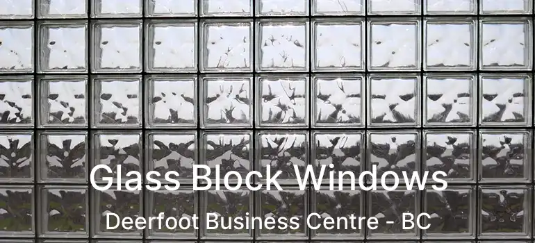  Glass Block Windows Deerfoot Business Centre - BC