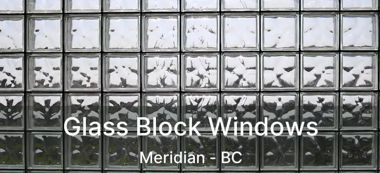  Glass Block Windows Meridian - BC