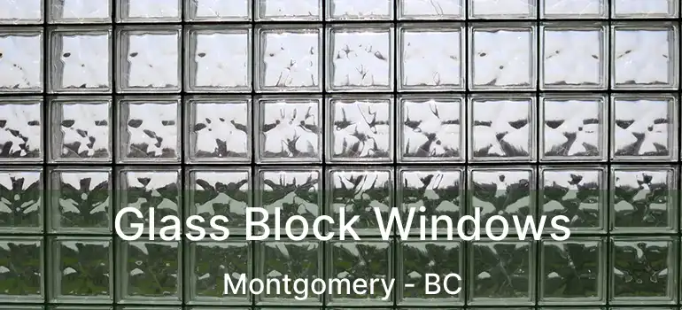  Glass Block Windows Montgomery - BC
