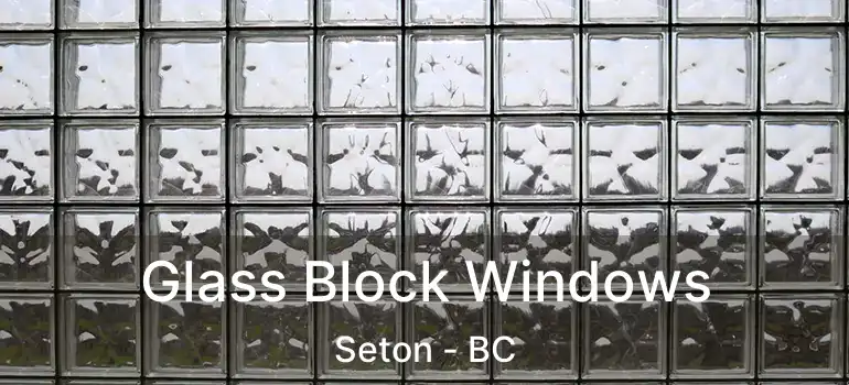  Glass Block Windows Seton - BC