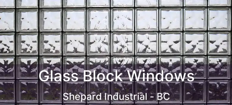  Glass Block Windows Shepard Industrial - BC