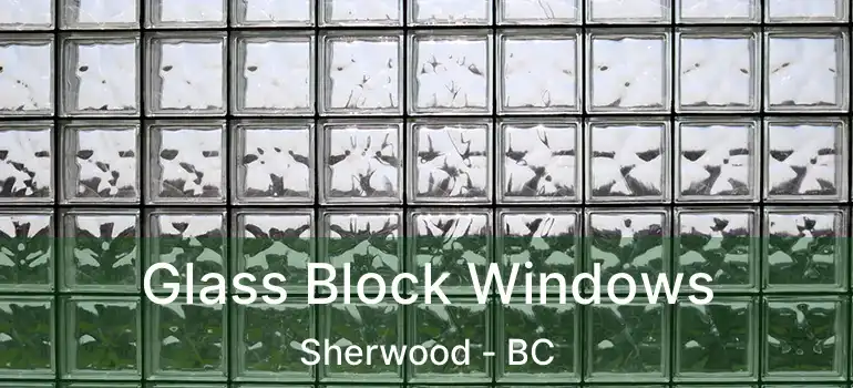  Glass Block Windows Sherwood - BC