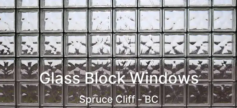  Glass Block Windows Spruce Cliff - BC