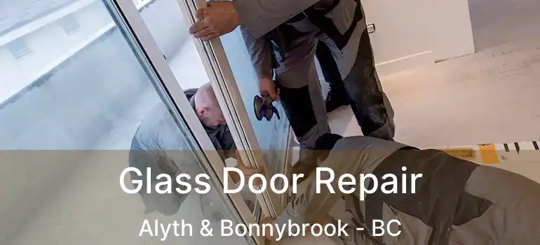  Glass Door Repair Alyth & Bonnybrook - BC