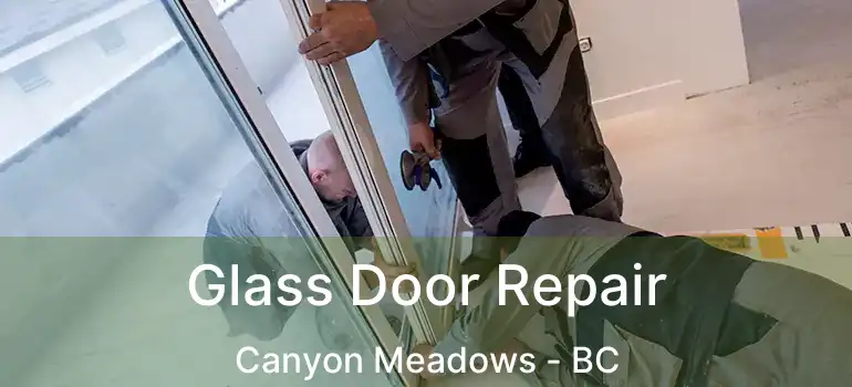  Glass Door Repair Canyon Meadows - BC