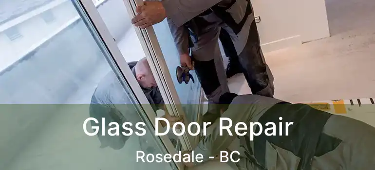  Glass Door Repair Rosedale - BC