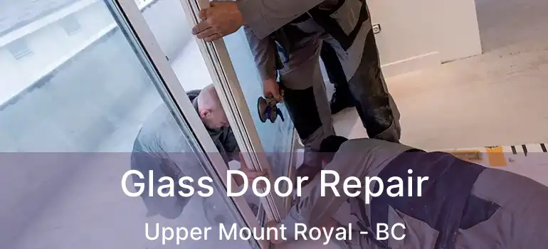  Glass Door Repair Upper Mount Royal - BC