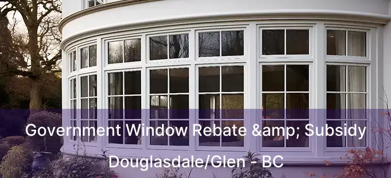 Government Window Rebate & Subsidy Douglasdale/Glen - BC