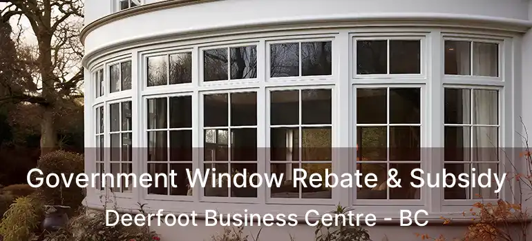  Government Window Rebate & Subsidy Deerfoot Business Centre - BC