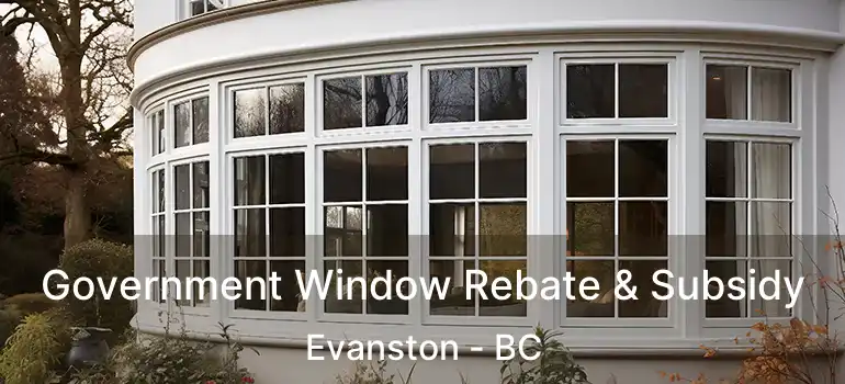  Government Window Rebate & Subsidy Evanston - BC