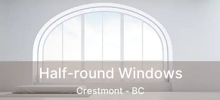  Half-round Windows Crestmont - BC