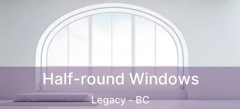  Half-round Windows Legacy - BC