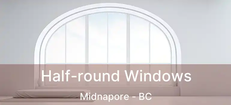  Half-round Windows Midnapore - BC