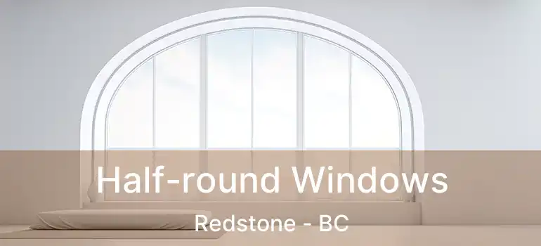  Half-round Windows Redstone - BC