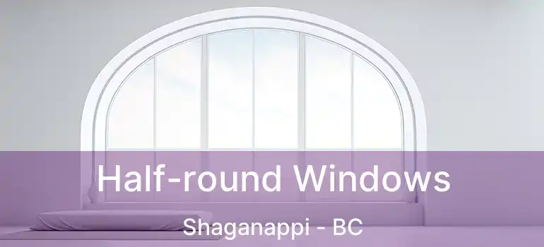  Half-round Windows Shaganappi - BC