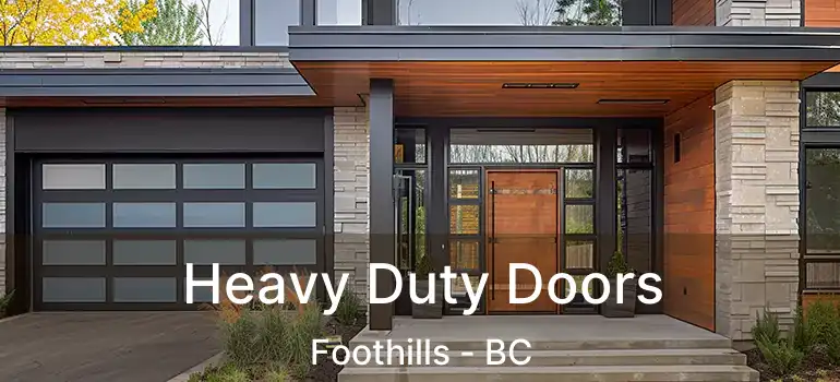  Heavy Duty Doors Foothills - BC