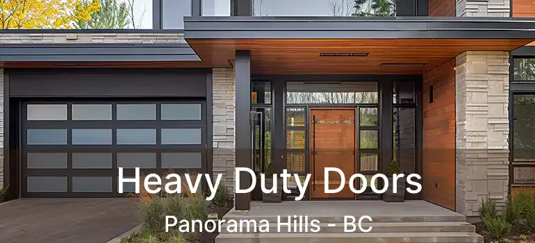 Heavy Duty Doors Panorama Hills - BC