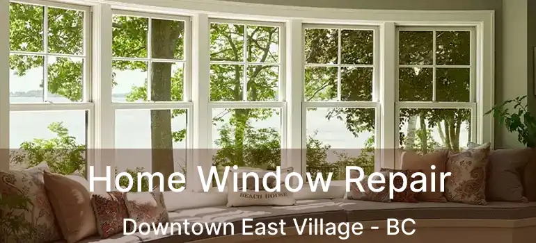  Home Window Repair Downtown East Village - BC
