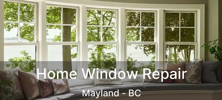  Home Window Repair Mayland - BC