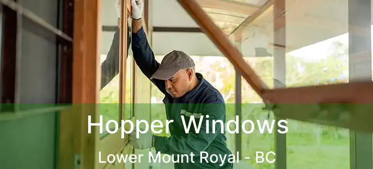 Hopper Windows Lower Mount Royal - BC
