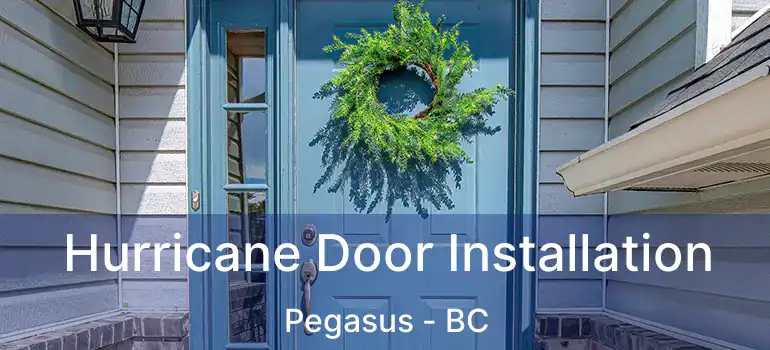  Hurricane Door Installation Pegasus - BC