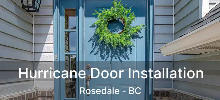  Hurricane Door Installation Rosedale - BC